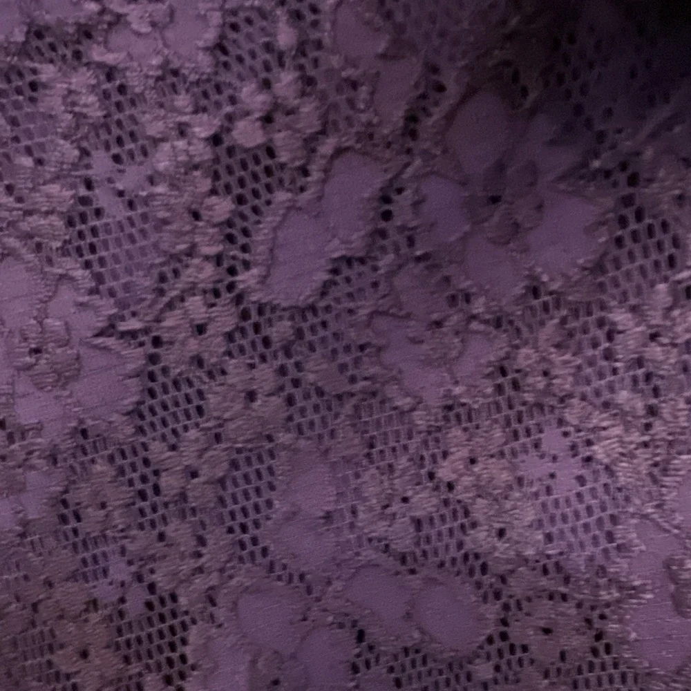 Purple Floral Lace Fabric Material Flowers & Plants 56